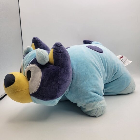 Bluey Pillow Pet & Plush Lot of Bingo & Mom Sister Blue & Orange Terriers - Picture 2 of 16